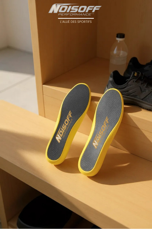 NOISOFF Performance™ - Semelles en Carbone Sportives