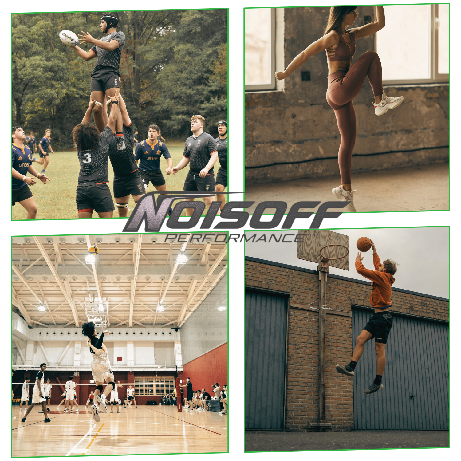 NOISOFF Performance™ - Semelles en Carbone Sportives