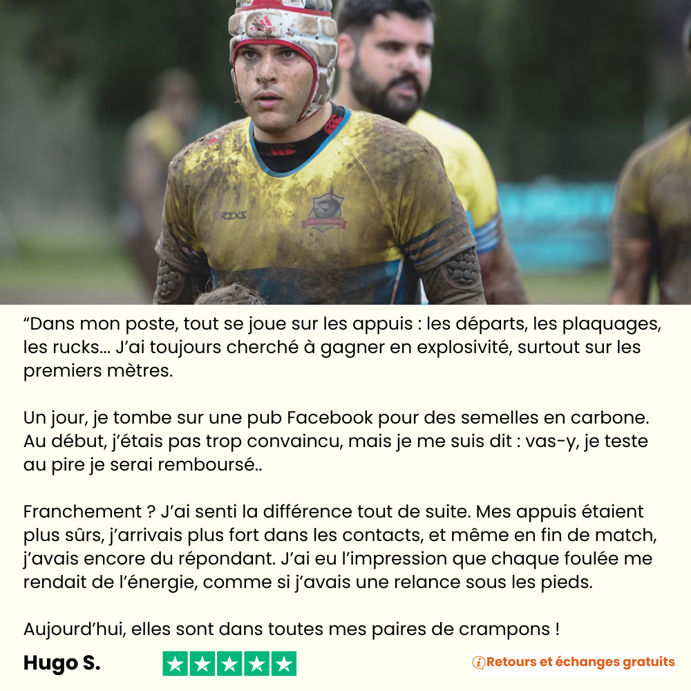 NOISOFF Performance™ - Semelles en Carbone Sportives